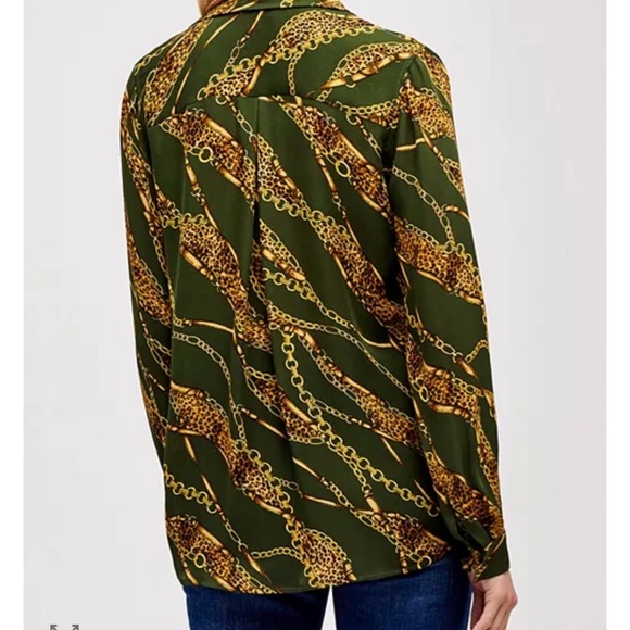 L'AGENCE Nina silk blouse XS - Picture 2 of 10